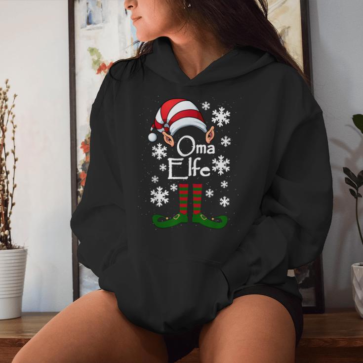 Elf Grandma Grandmother Elf Christmas Ugly Christmas Kapuzenpullover für Damen Geschenke für Sie