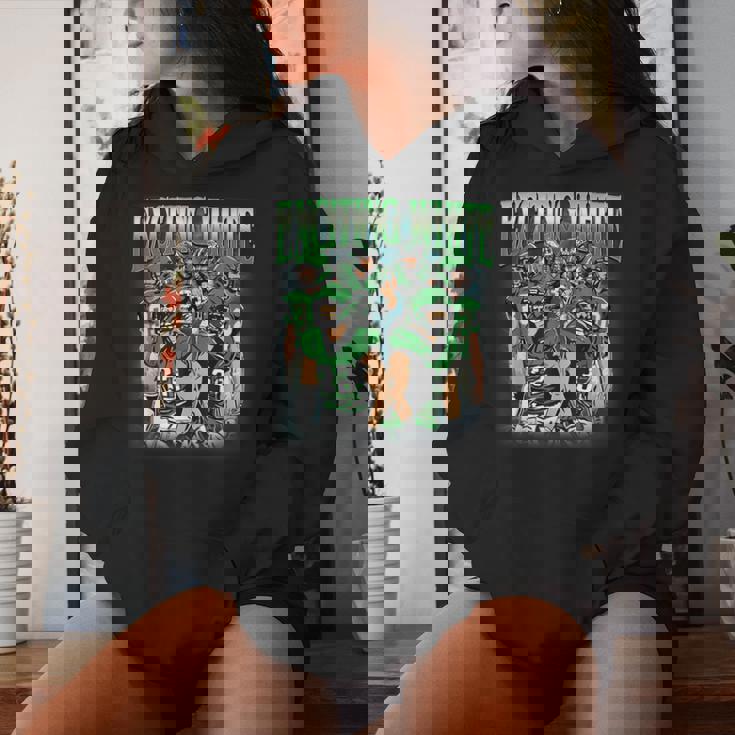 Exciting Whites Apparel Eagles Women Hoodie Gifts for Her