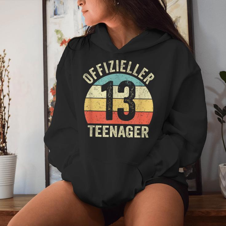 Finally 13Th Birthday Boy Girl Official Nager S Kapuzenpullover für Damen Geschenke für Sie