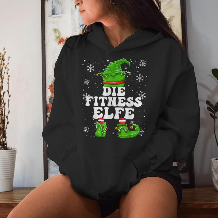 Fitness Elf Women's Sports Training Elf Christmas Kapuzenpullover für Damen Geschenke für Sie