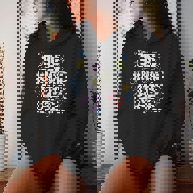 100 Days Of School Matching Studen And Teacher Women Hoodie Gifts for Her
