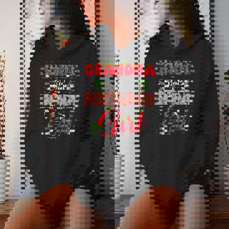 Grandma Of The Birthday Girl Strawberry Berry Sweet One Two Women Hoodie Gifts for Her