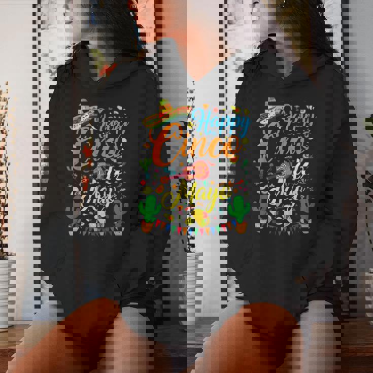 Happy Cinco De Mayo Fiesta Mexican Party 5 De Mayo Women Women Hoodie Gifts for Her