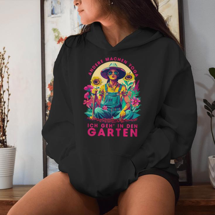 Ich Geh In Den Gartenliebhaber Mother's Day Mum Gardener Kapuzenpullover für Damen Geschenke für Sie