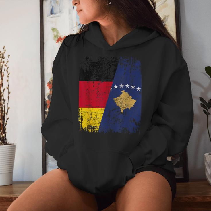 Kosovo Germany Flag Children Kosovo Kapuzenpullover für Damen Geschenke für Sie