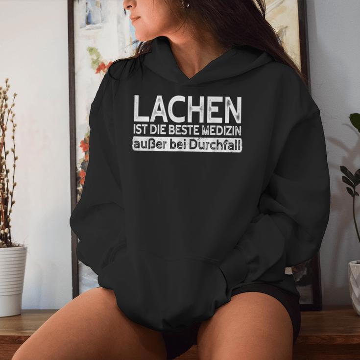 Lachen Ist Die Beste Medizin Nurse Nurse Kapuzenpullover für Damen Geschenke für Sie