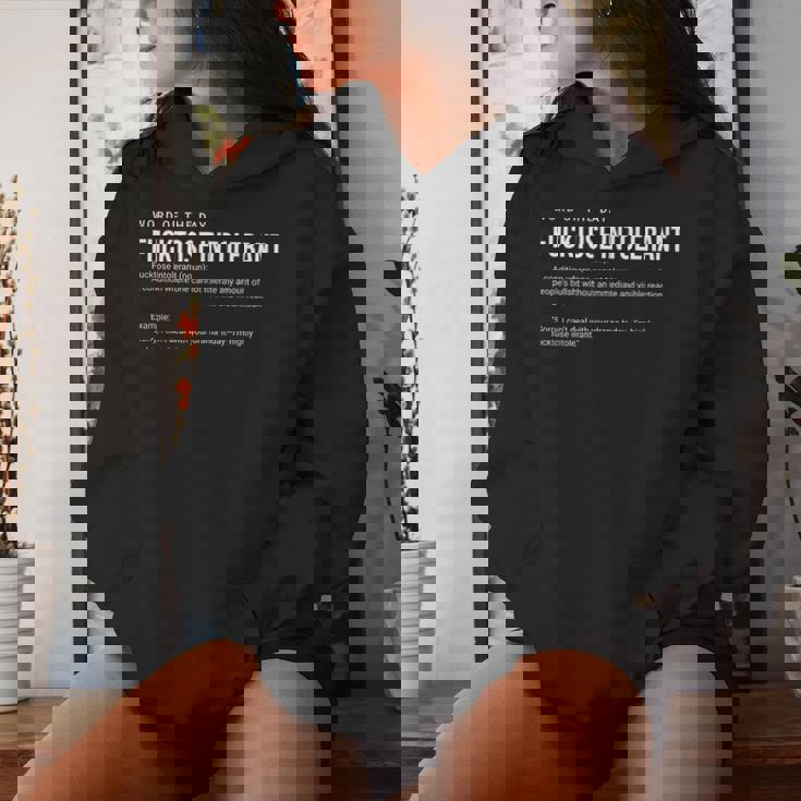Lactose Tolerant Fucktose Intolerant Sarcasm Women Women Hoodie Gifts for Her