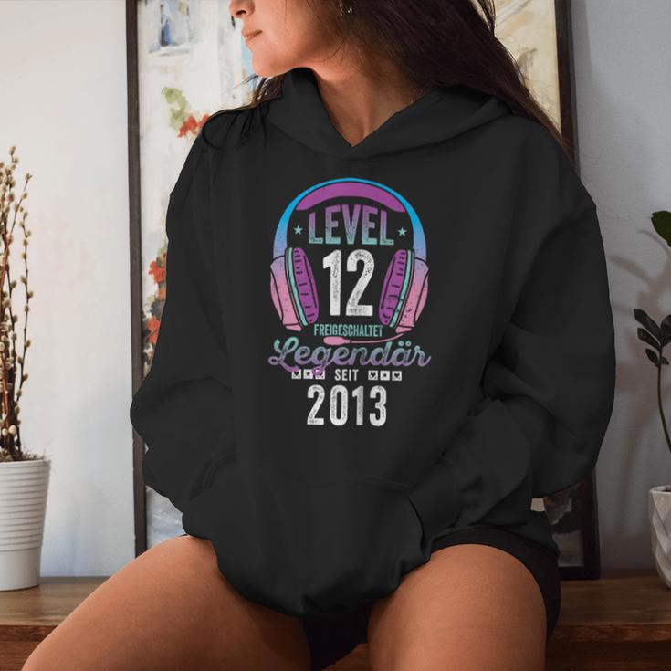 Level 12 Years Girl's Birthday Gamer Girl Gamer 2013 Kapuzenpullover für Damen Geschenke für Sie