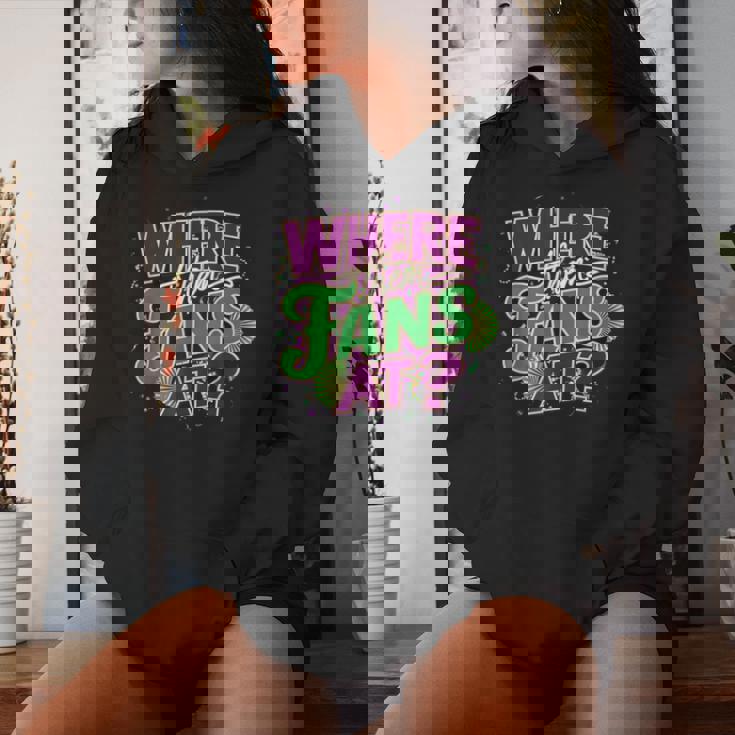 Where Them Vintage Fans At Black Girl For Girls Women Hoodie Gifts for Her