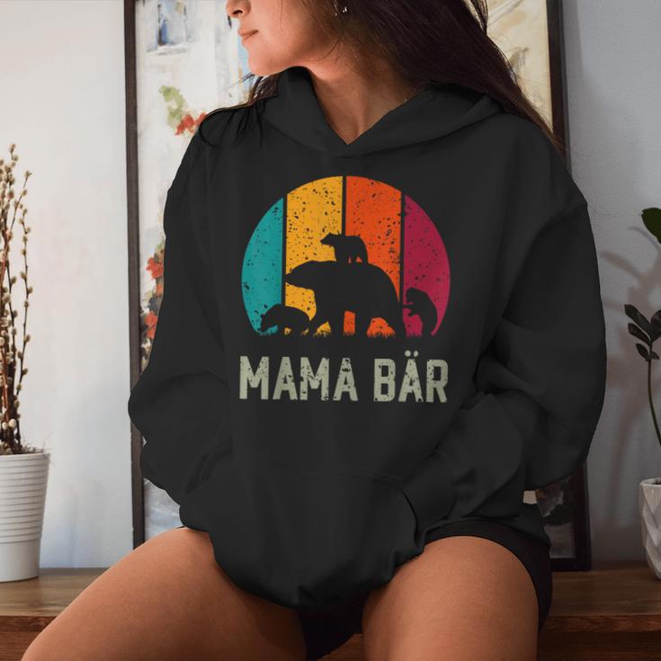 Mama Bear 3 Children Mother's Day Mother Women's Kapuzenpullover für Damen Geschenke für Sie