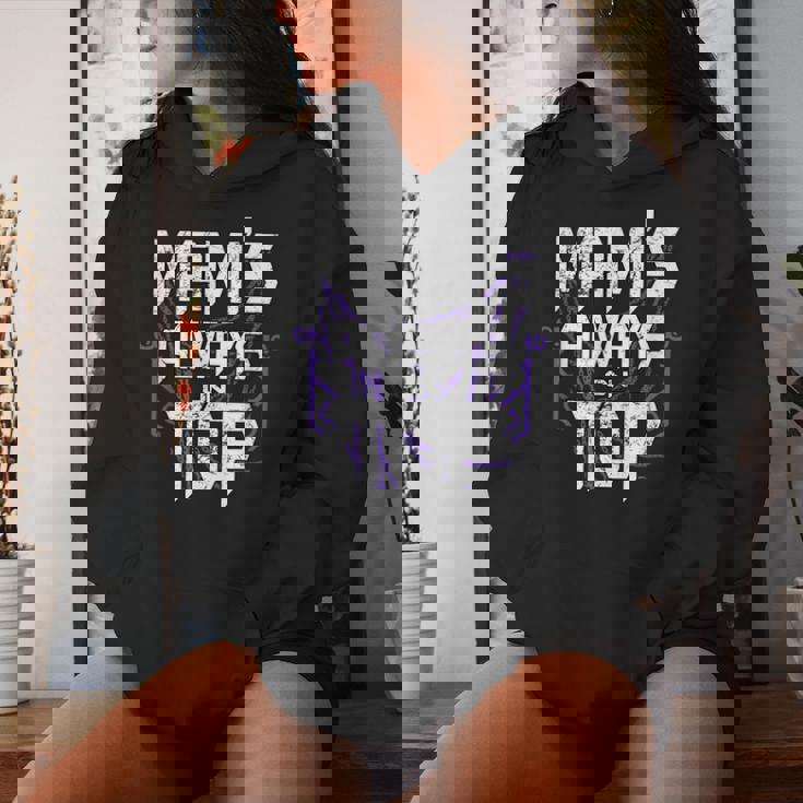 Mami's Always On Top Mother's Day Family Women Hoodie Gifts for Her
