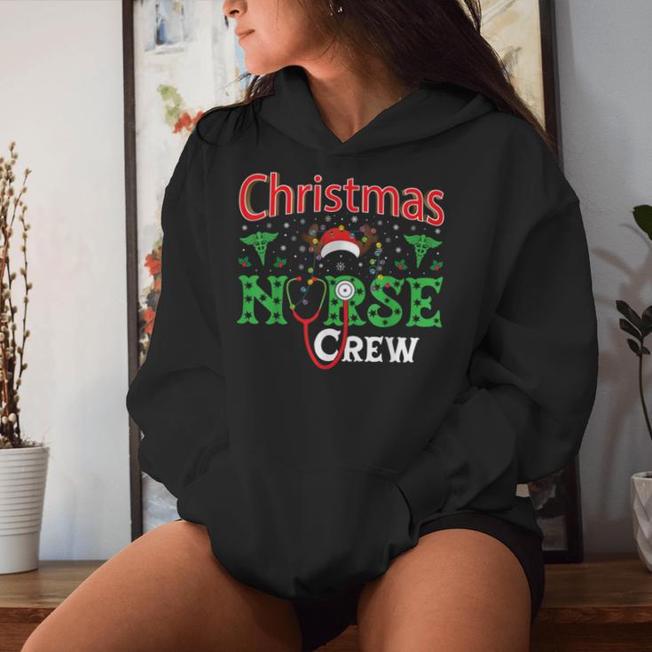 Nurse Christmas Reindeer Christmas Nurse Crew Kapuzenpullover für Damen Geschenke für Sie