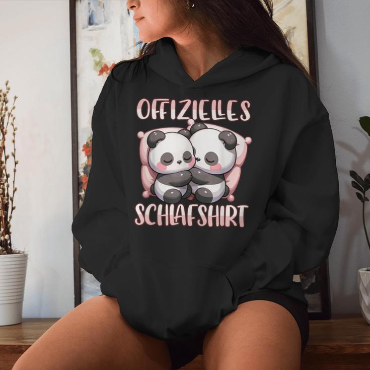 Official Sleep Panda Night Girls Sleeping Kapuzenpullover für Damen Geschenke für Sie