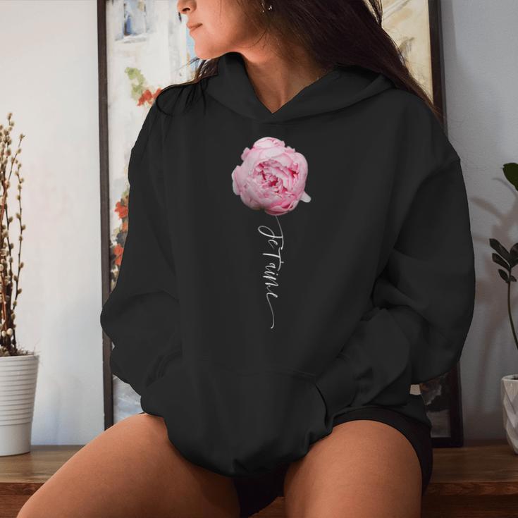 Peony For Women Kapuzenpullover für Damen Geschenke für Sie