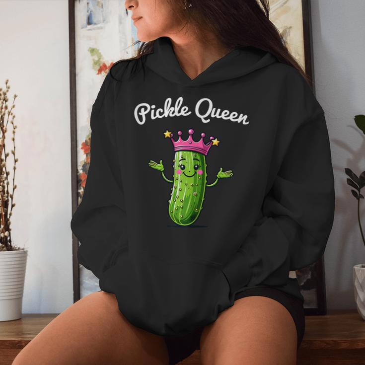 Pickle Queen Cucumber Lovers Cucumber Kapuzenpullover für Damen Geschenke für Sie