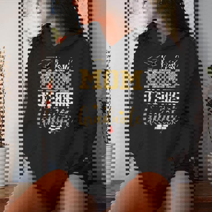 Proud Mom Of A 2025 Graduate Mom Graduation 2025 Mother Women Hoodie Gifts for Her
