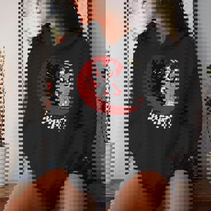Quelle Ce N'était Pas Moi Bad Cat Chats Mignons Sweat à capuche femme Cadeaux pour elle