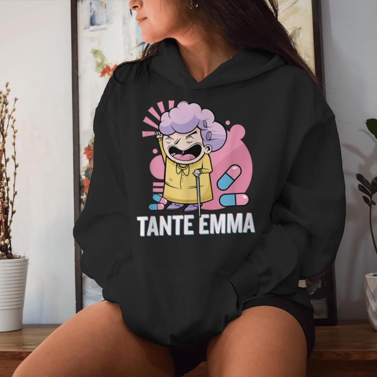 Raver Aunt Emma Ballern Techno Edm Rave Dj Kapuzenpullover für Damen Geschenke für Sie