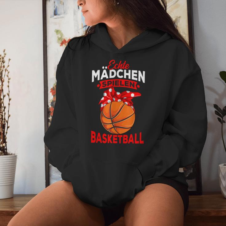 Real Girls Play Basketball Basketball Children's Kapuzenpullover für Damen Geschenke für Sie