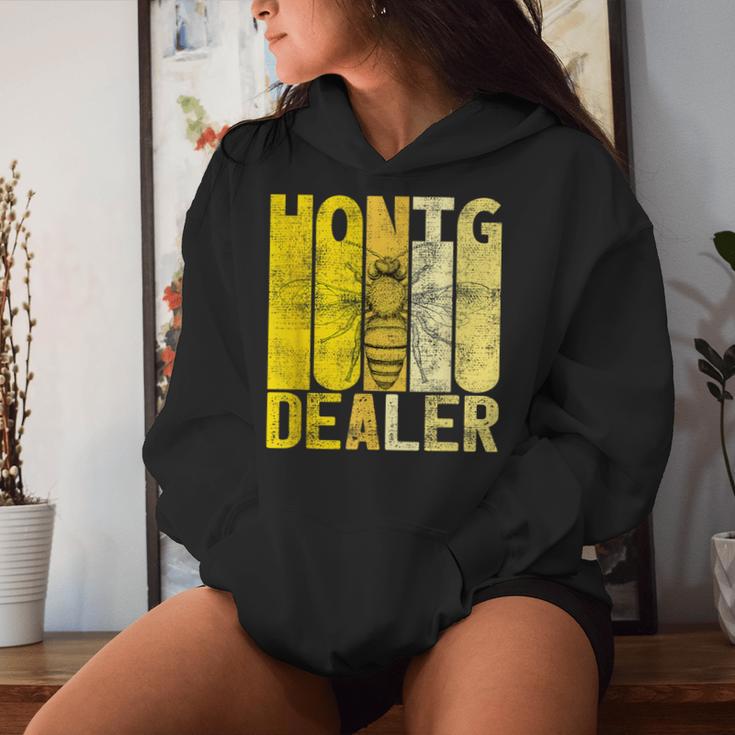 Retro Honey Dealer Beekeeper Bee Beekeeper Kapuzenpullover für Damen Geschenke für Sie