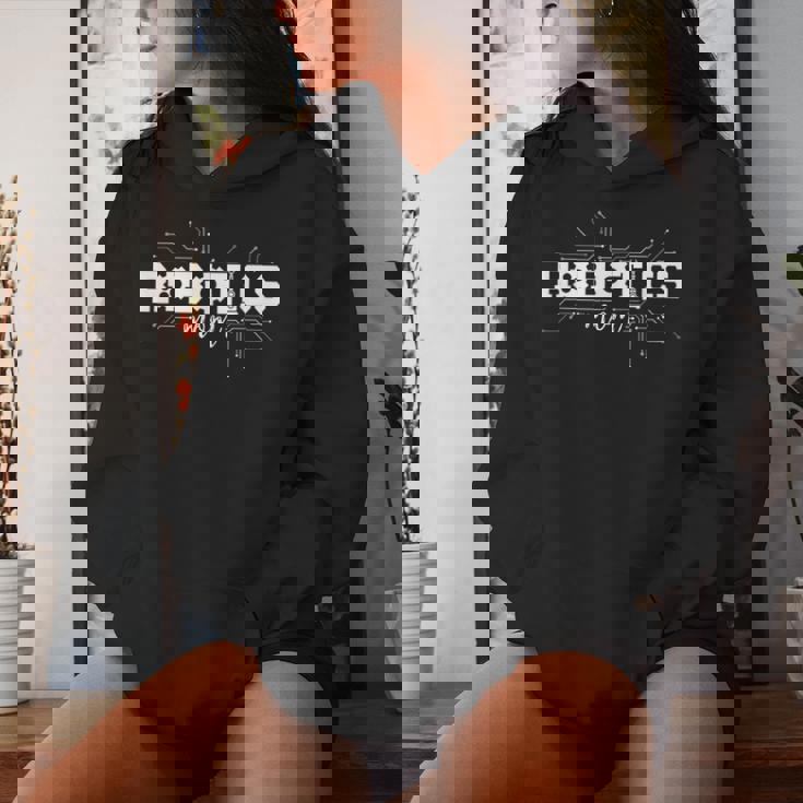 Robotics Mom Of A Robotics Engineer Mom Robotics Mother Women Hoodie Gifts for Her