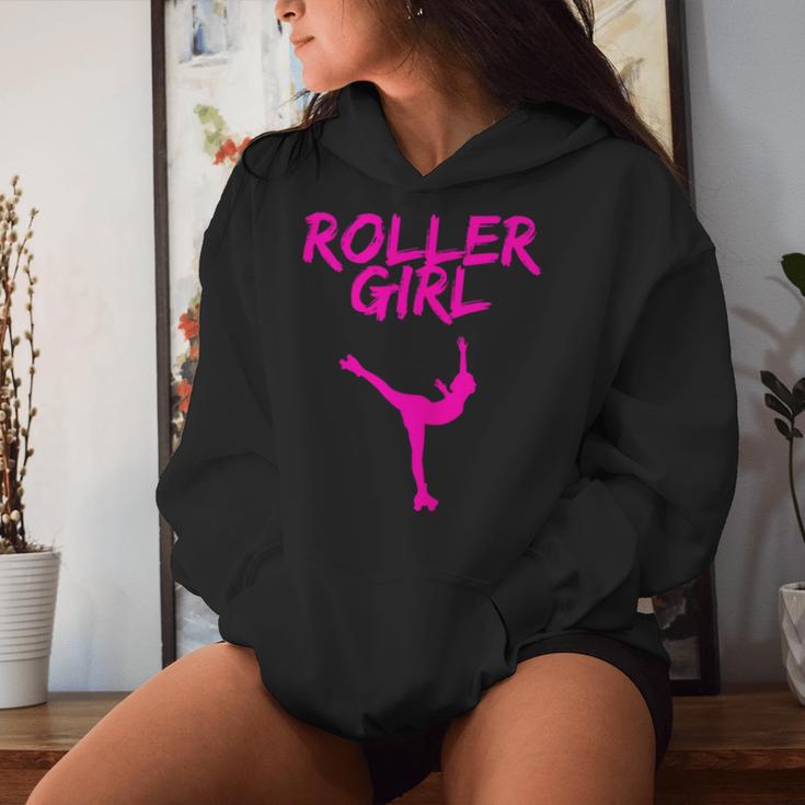 Roller Girl Figure Skating For Roller Girl Roller Skates Girls Kapuzenpullover für Damen Geschenke für Sie