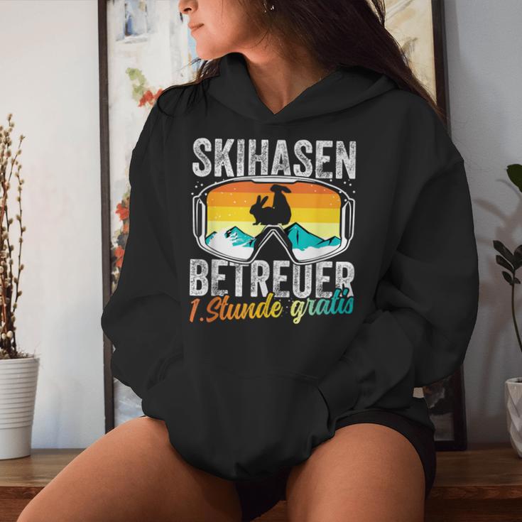 Ski Bunny Caregiver Ski Holiday Ski Instructor Apres Ski Party Kapuzenpullover für Damen Geschenke für Sie