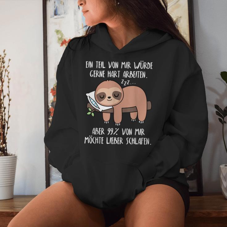 Sloth Women's Sloth Sleep Sloth Kapuzenpullover für Damen Geschenke für Sie