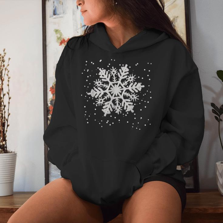 Snowflake Women's Kapuzenpullover für Damen Geschenke für Sie