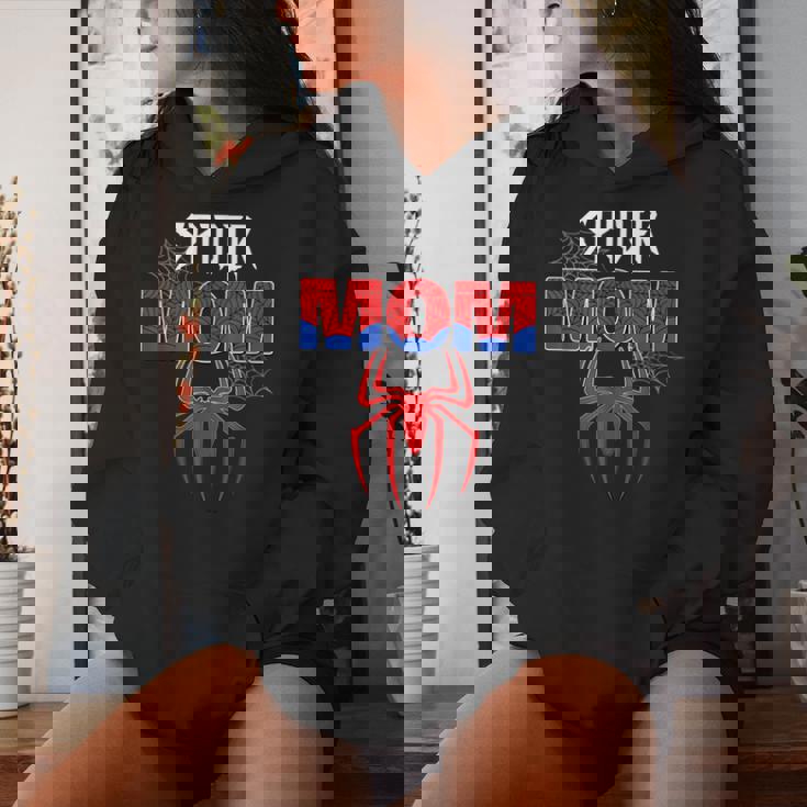 Spider Mom Mother's Day Matching Family Birthday Women Hoodie Gifts for Her