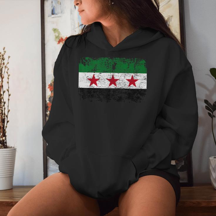 Syria Syria Flag Women's Children's Syria Kapuzenpullover für Damen Geschenke für Sie