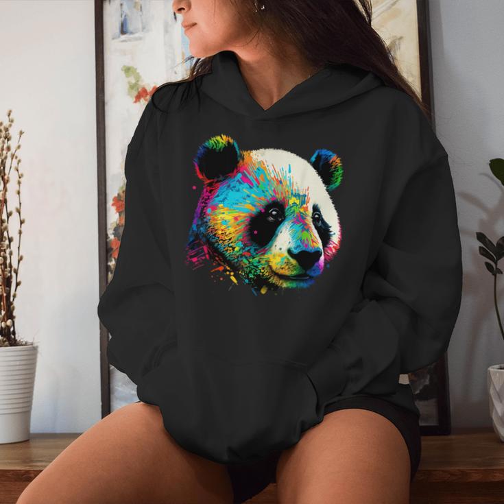 Watercolor Panda Kapuzenpullover für Damen Geschenke für Sie