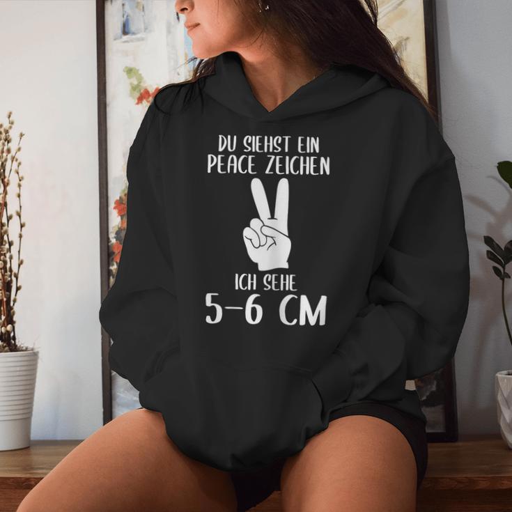 Women's Du Sieht Eine Peace Zeichen Ich Sehe 5-6 Cm Midwife S Kapuzenpullover für Damen Geschenke für Sie