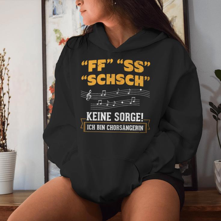 Women's Keine Sorge Chorsänger Kapuzenpullover für Damen Geschenke für Sie