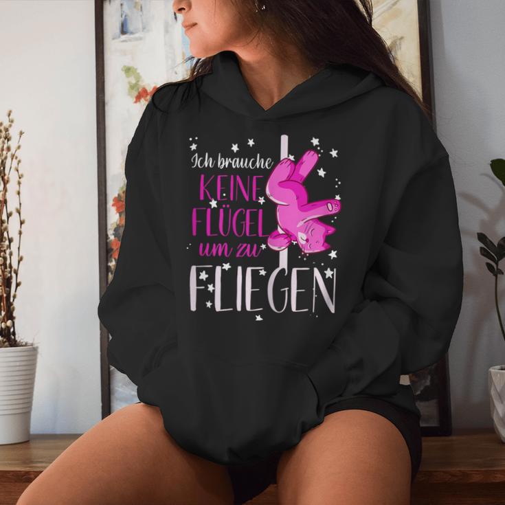 Women's Pole Fitness Pole Dance Idea Pole Dance Kapuzenpullover für Damen Geschenke für Sie