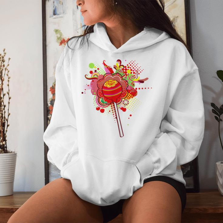 Chumpa Chups Fantasy Lollipop Kapuzenpullover für Damen Geschenke für Sie