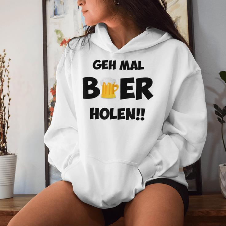 Go Get Some Beer Gmbh Kapuzenpullover für Damen Geschenke für Sie