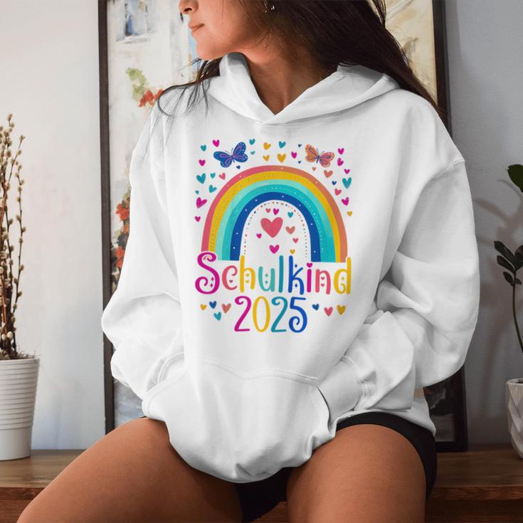 Kinder Schulkind 2025 Regenbogen Mädchen Einschulung 2025 Mädchen Kapuzenpullover für Damen Geschenke für Sie