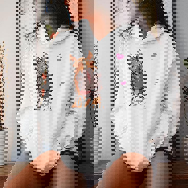 Mir Reichts Ich Geh Reiten Pferde Girl's Equestrian Women's Kapuzenpullover für Damen Geschenke für Sie