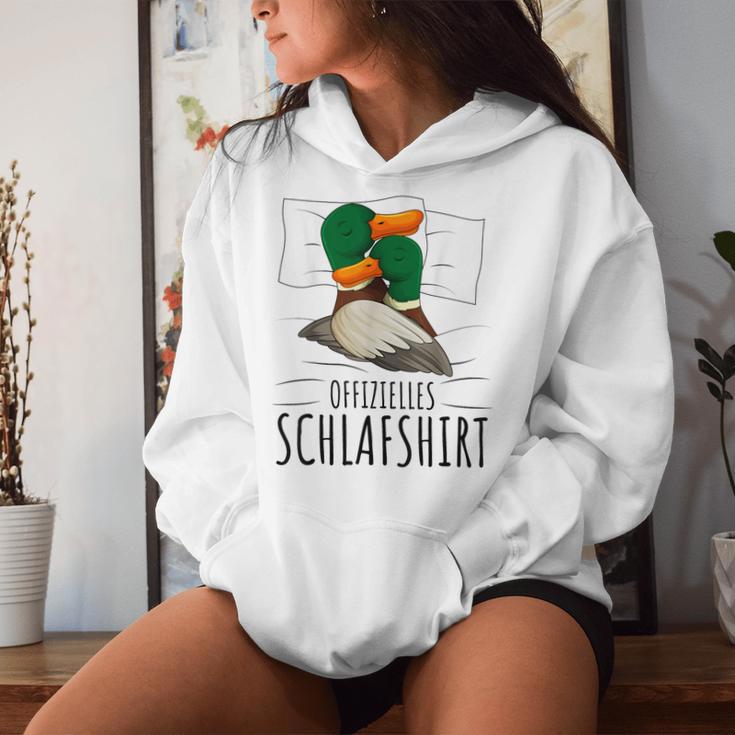 Official Sleep Duck Sleep Duck Kapuzenpullover für Damen Geschenke für Sie