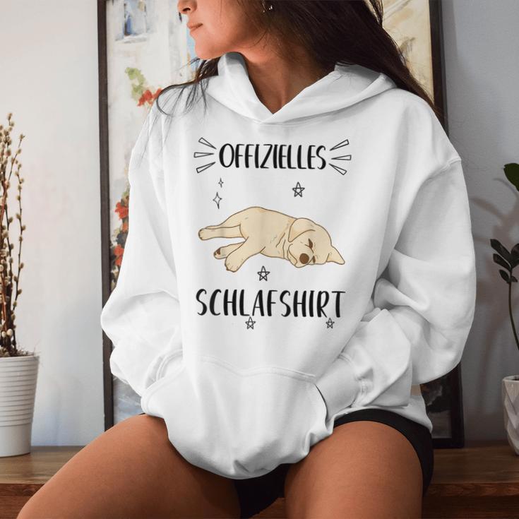 Offizielles Schlaf Hund Labrador Mum Pyjamas S Kapuzenpullover für Damen Geschenke für Sie