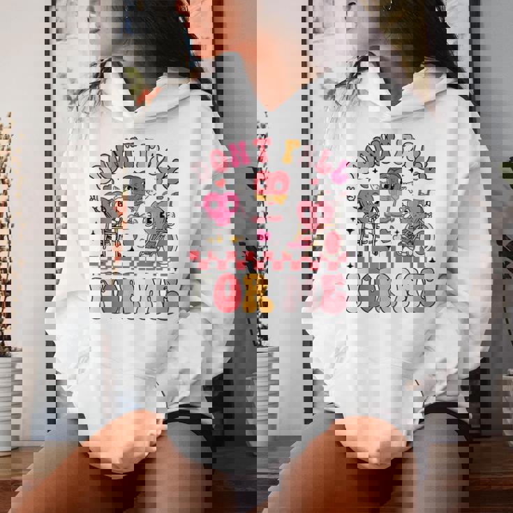 Therapy Team Physical Therapy Ot Valentine Fall Prevention Women Hoodie Gifts for Her