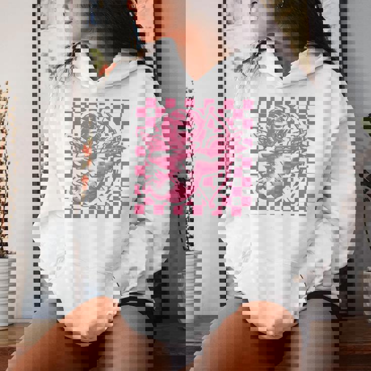 Retro Cute Cupid Sunglasses Valentines Day Girl Women Women Hoodie Gifts for Her