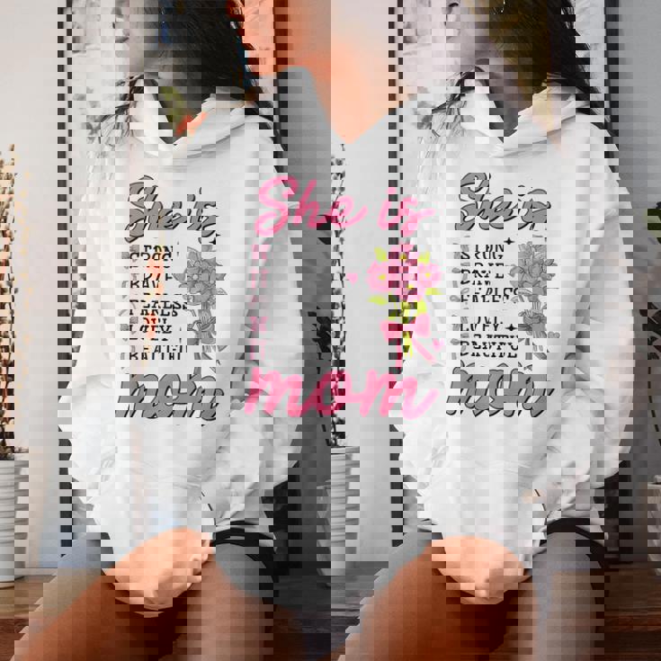 She Is Mom Christian Mother's Day Jesus Mama Religious Women Women Hoodie Gifts for Her
