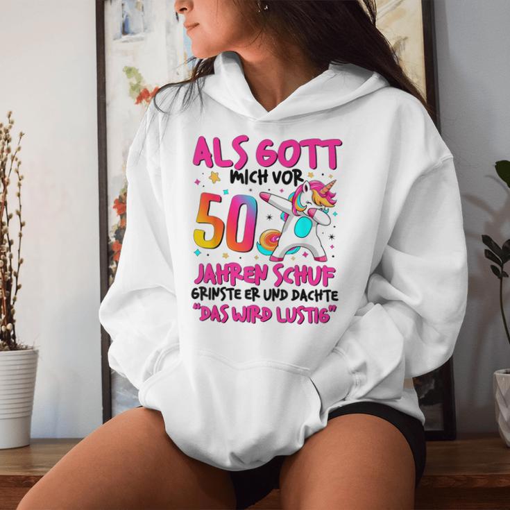 Women's 50Th Birthday 50 Years Woman 50 It Will Be Gray Kapuzenpullover für Damen Geschenke für Sie