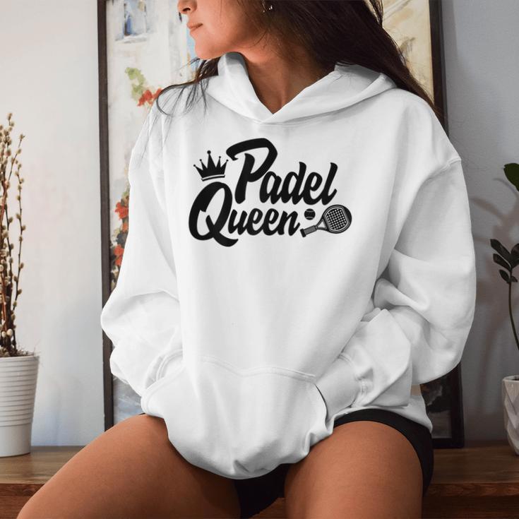 Women's Padelist Player Padel Tennis Padel Queen Kapuzenpullover für Damen Geschenke für Sie