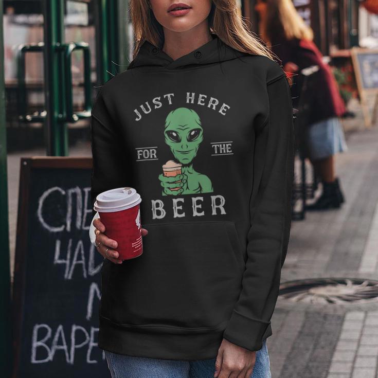 Alien And Beer Party Costume Kapuzenpullover für Damen Lustige Geschenke