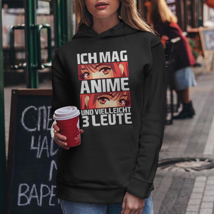 I Like Anime And 3 People Manga Japan Women's Children's Kapuzenpullover für Damen Lustige Geschenke