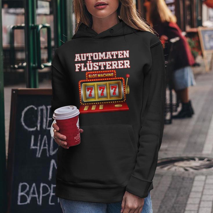 With Automaten Whisperer Spielo Kapuzenpullover für Damen Lustige Geschenke