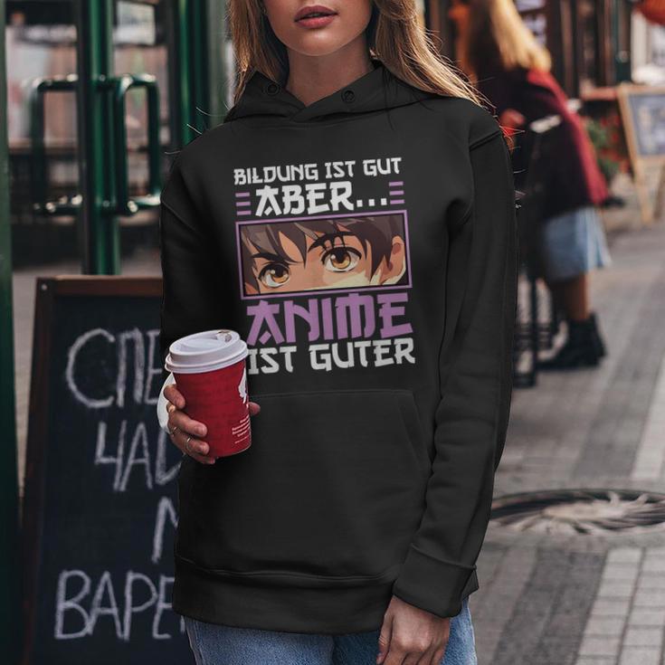 Bildung Ist Gut Anime Ist Guter Manga Japan Women's Children's Kapuzenpullover für Damen Lustige Geschenke